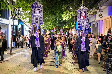 Η Περιφορά του Επιταφίου στην ενορία μας