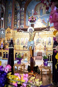 «Ἐσταυρώθης δι᾽ ἐμέ, ἵνα ἐμοί πηγάσης τήν ἄφεσιν…»