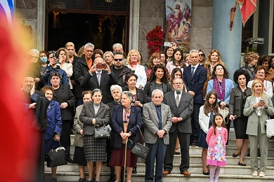 Μουσικοχορευτικό πρόγραμμα αφιερωμένο στον Αρχιεπίσκοπο Αυστραλίας κ.κ. Μακάριο