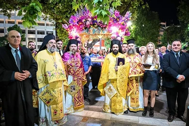 Η Περιφορά του Επιταφίου στην ενορία μας