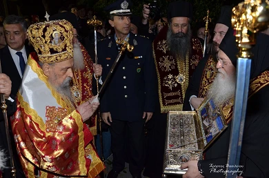 Υποδοχή της Αγίας Ζώνης