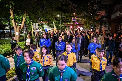 Η Περιφορά του Επιταφίου στην ενορία μας