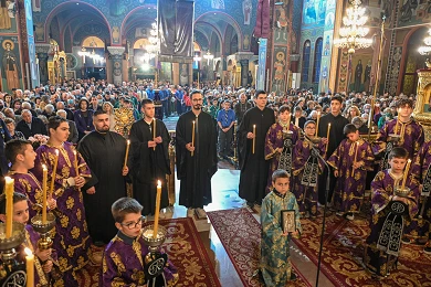 Μεγάλη Πέμπτη στην Ενορία μας