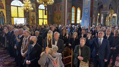 «Αὕτη ἡ πίστις τῶν ἀποστόλων, αὕτη ἡ πίστις τῶν πατέρων, αὕτη ἡ πίστις τῶν ὀρθοδόξων, αὕτη ἡ πίστις τήν οἰκουμένην ἐστήριξεν.»