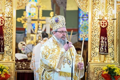 Ο Αρχιεπίσκοπος Αυστραλίας κ.κ.Μακάριος στην Ενορία μας
