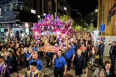 Η Περιφορά του Επιταφίου στην ενορία μας