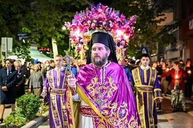 Η Περιφορά του Επιταφίου στην ενορία μας