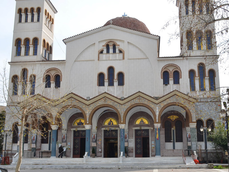 Τέσσερις Ακολουθίες Ακαθίστου Ύμνου στον Ι.Ν Αγίου Νικολάου Λαρίσης