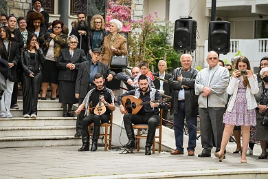 Μουσικοχορευτικό πρόγραμμα αφιερωμένο στον Αρχιεπίσκοπο Αυστραλίας κ.κ. Μακάριο